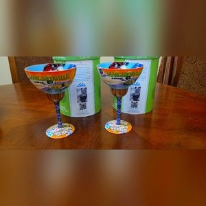 2 Margaritaville glassware by Lolita